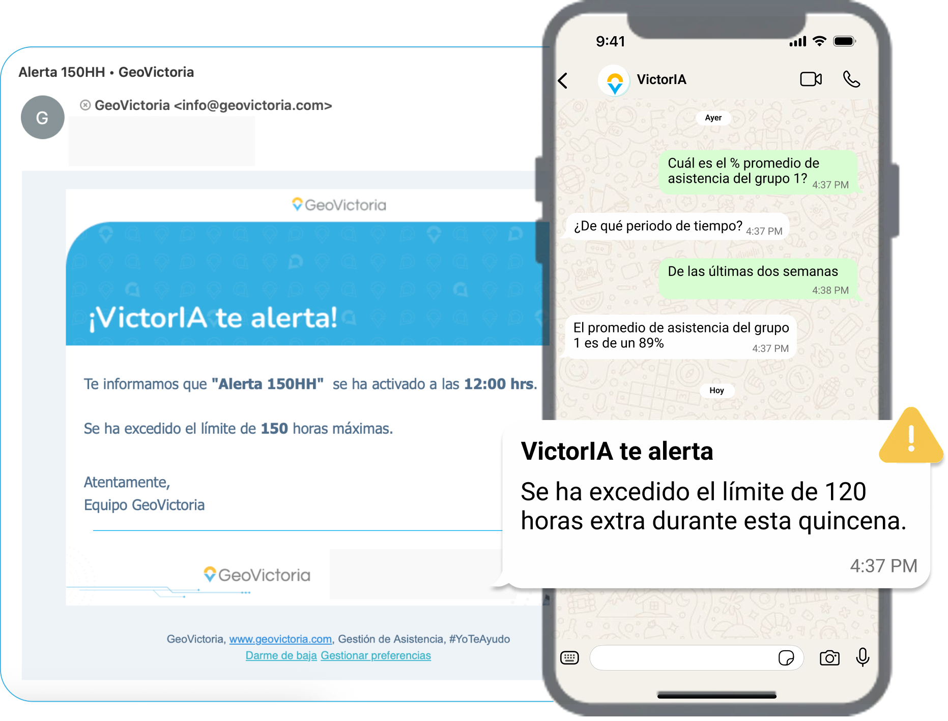 Alertas - VictorIA te alerta por email y WhatsApp